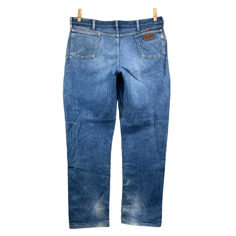 Wrangler Cowboy Cut‎ Relaxed Fit Jeans Mens 41x34.5* Work Western Rodeo Rancher